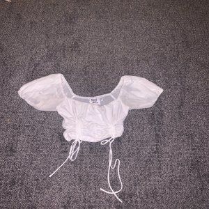 Princess Polly In the Hills Top /white corset /size 2